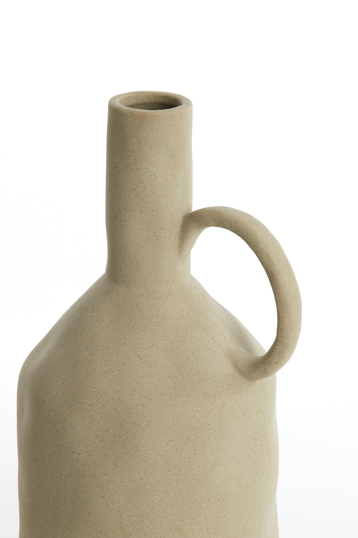 Contemporary Artisan Vase - Jonai Ceramics Matte Earth Tone