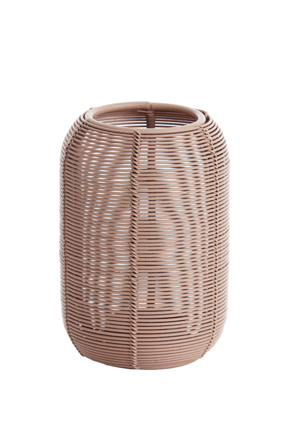 Rustic Terra-Cotta Tealight Candle Holder Ø9x13 cm