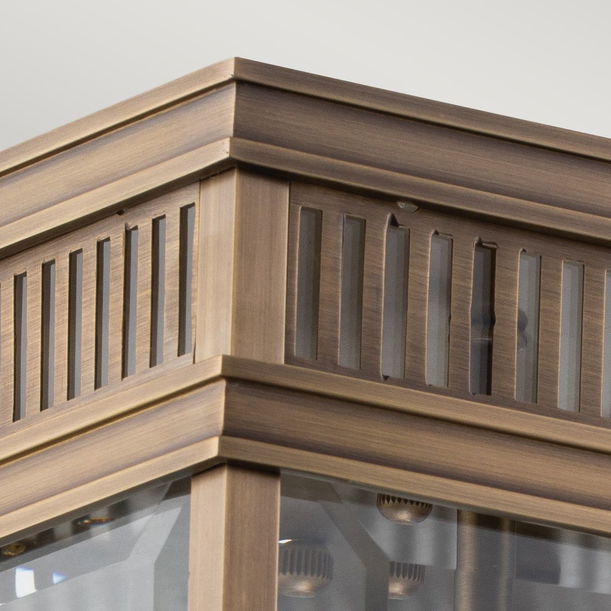 Holborn 2 Light Flush Dark Bronze