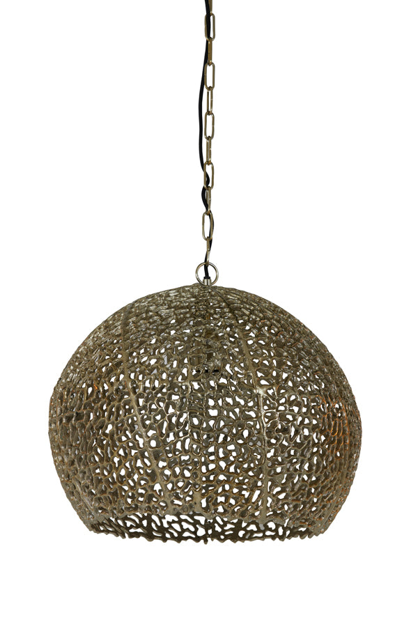 Elegant Gold Pendant Lamp Ø45x42 cm Sinula Design