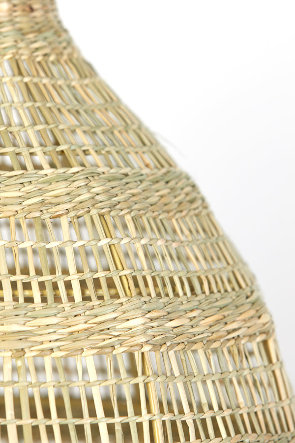 Natural Seagrass Pendant Light - 38x43 cm Sagar Design