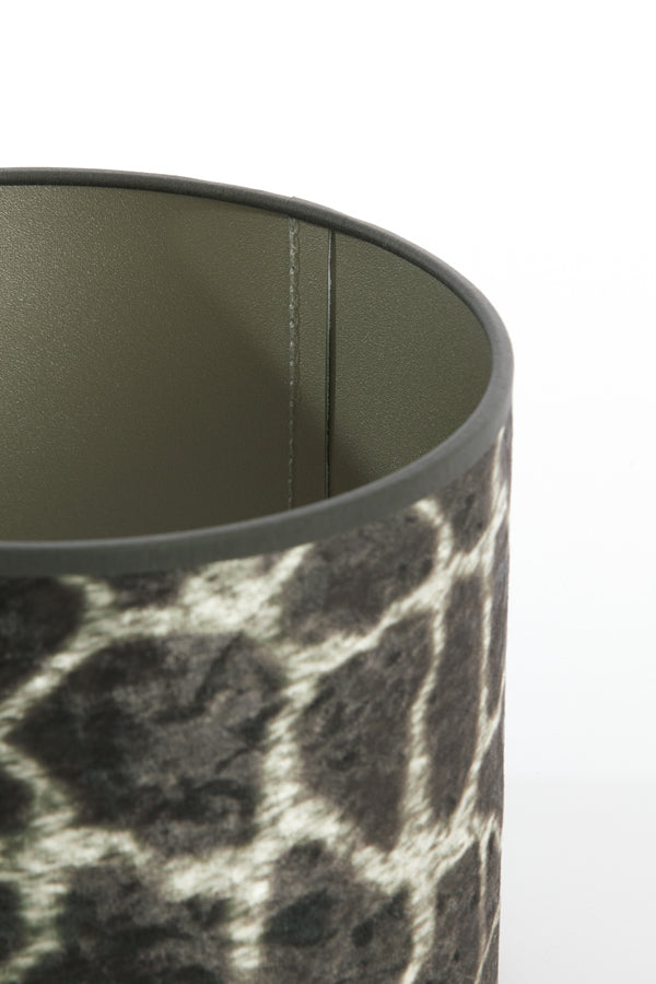 Mosaic Brown Cylinder Shade 20-20-15 cm