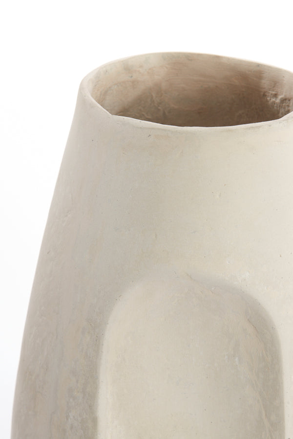 Natural Face Design Decorative Pot 21x18x36 cm