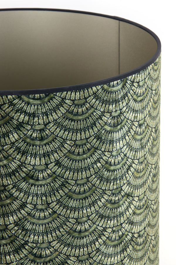 Chica Green Geometric Shade for Giraffe Lamp 45cm