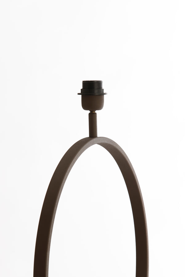 Elegant Liva Brown Lamp Base - 50x15x59 cm