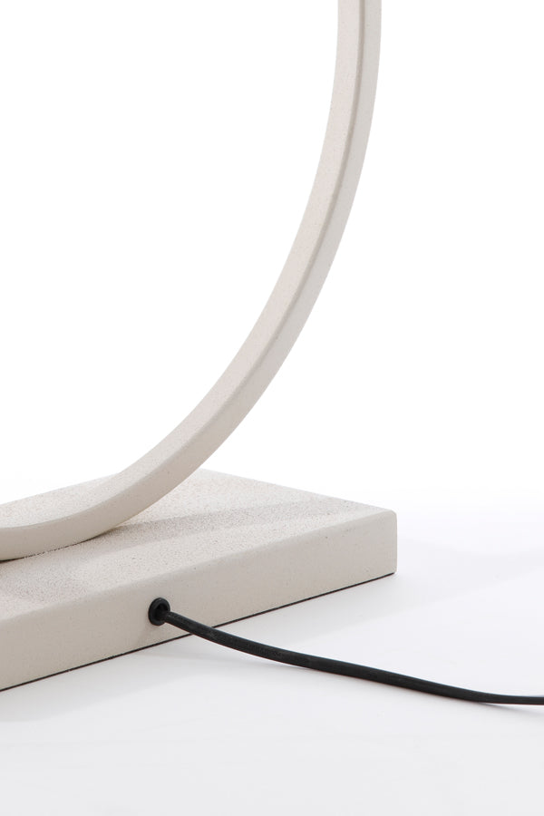 Elegant Cream Table Lamp Base - Liva Collection (40x12.5x52 cm)
