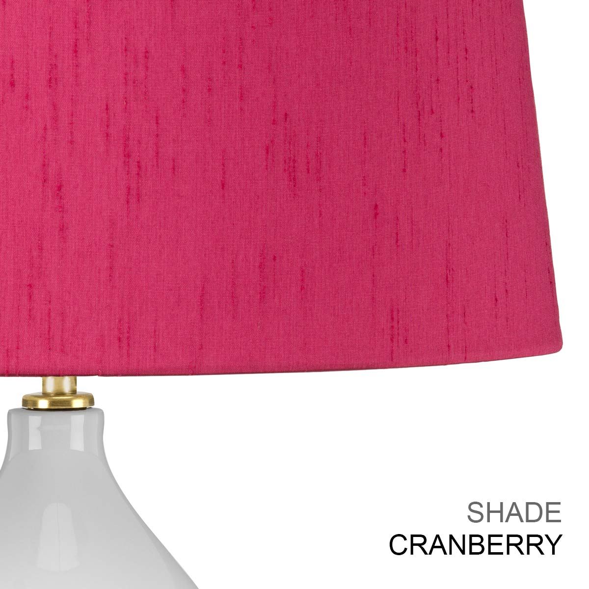 Isla 1 Light Table Light Aged Brass, White, Pink