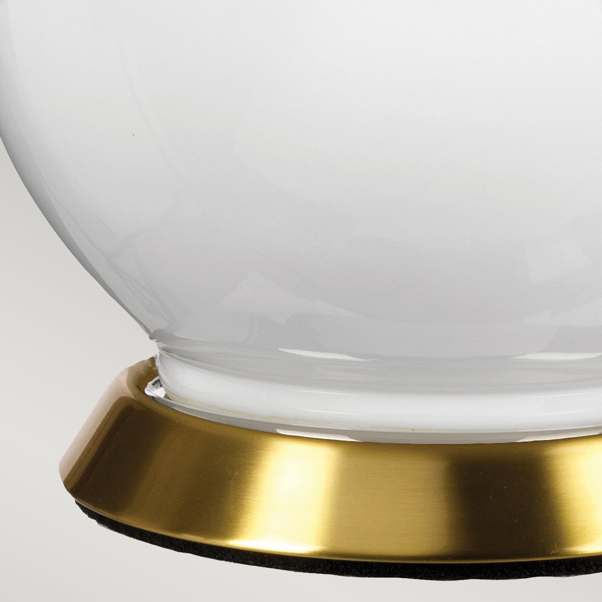 Isla 1 Light Table Light Aged Brass, White, Purple