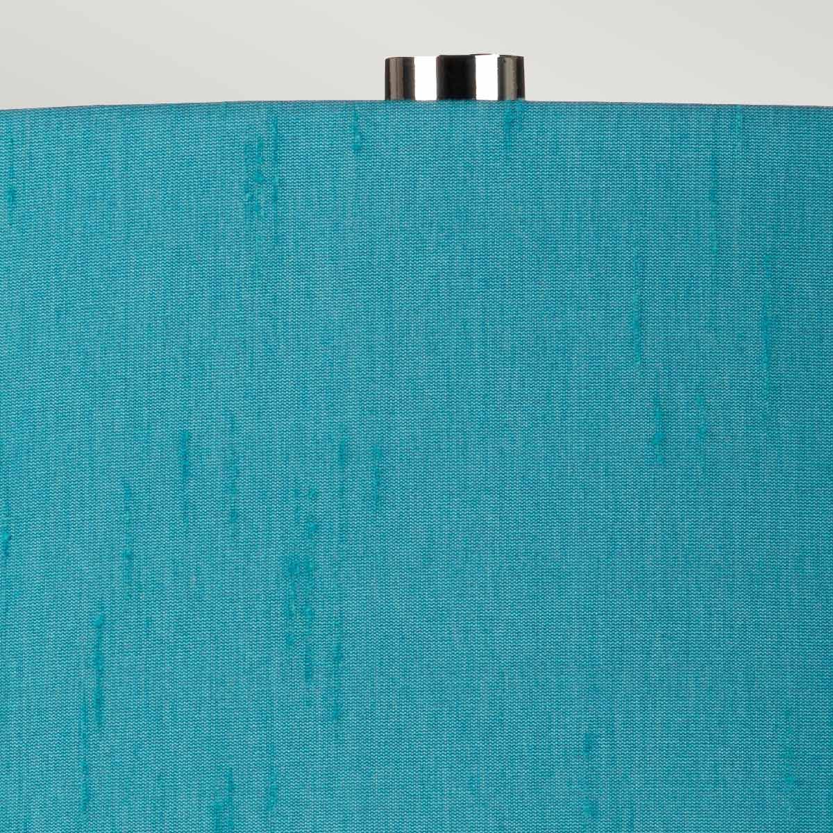 Isla 1 Light Table Light Polished Nickel, White, Teal