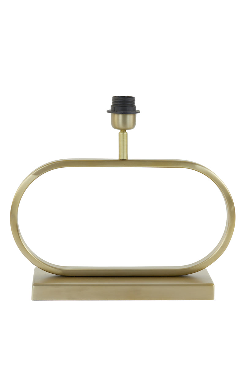 Glamorous Light Gold Lamp Base - 38x13x27 cm Jamiro Design