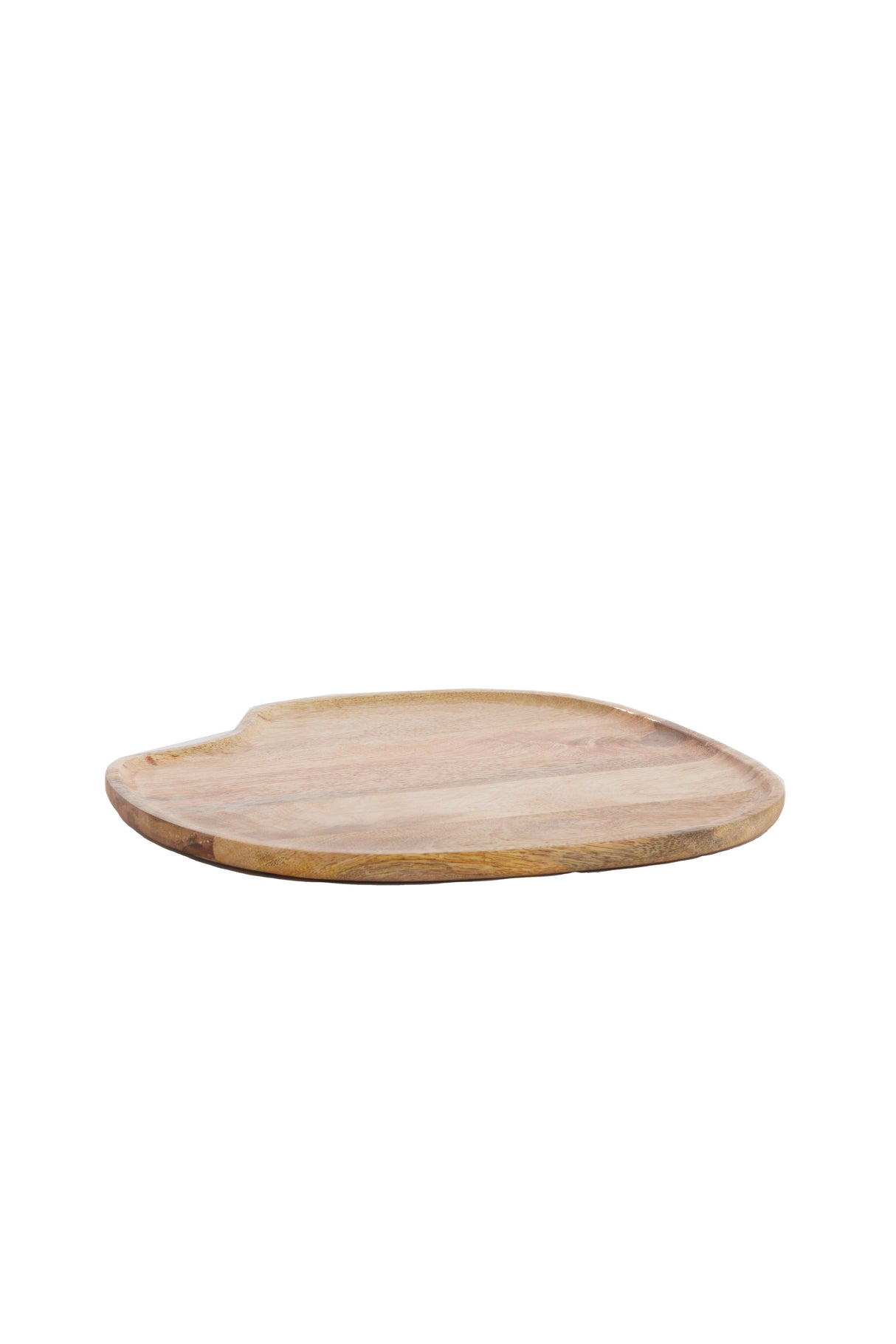 Square Mango Wood Cutting Board 31.5x31.5x1.5 cm - Natural Finish