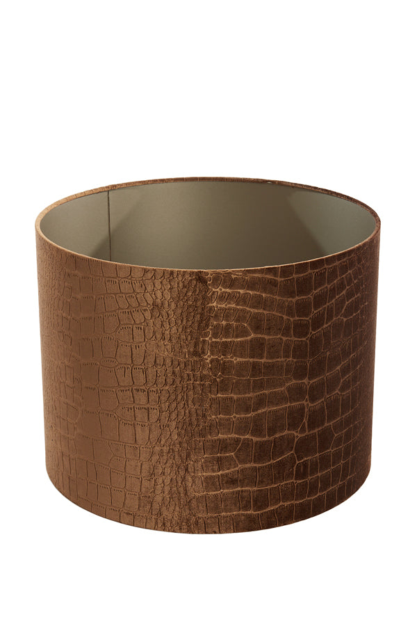 Praya Brown Cylindrical Shade 50 x 50 x 38 cm