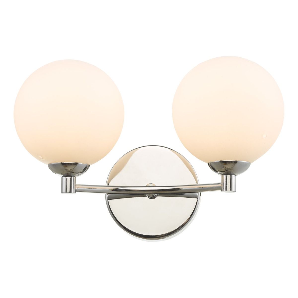 Izzy 2 Light Wall Light Polished Chrome Frame Only
