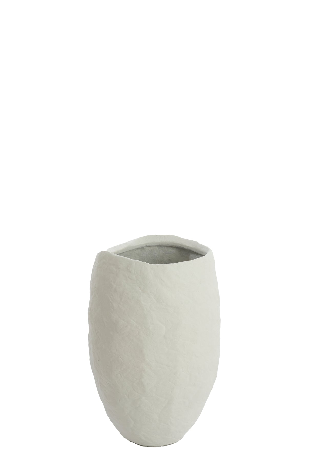 Elegant Tingri Cream Vase - 39x58 cm Masterpiece