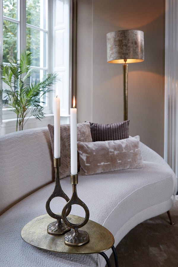 Ivory Elegance Shade Cylinder 40x40x30 cm
