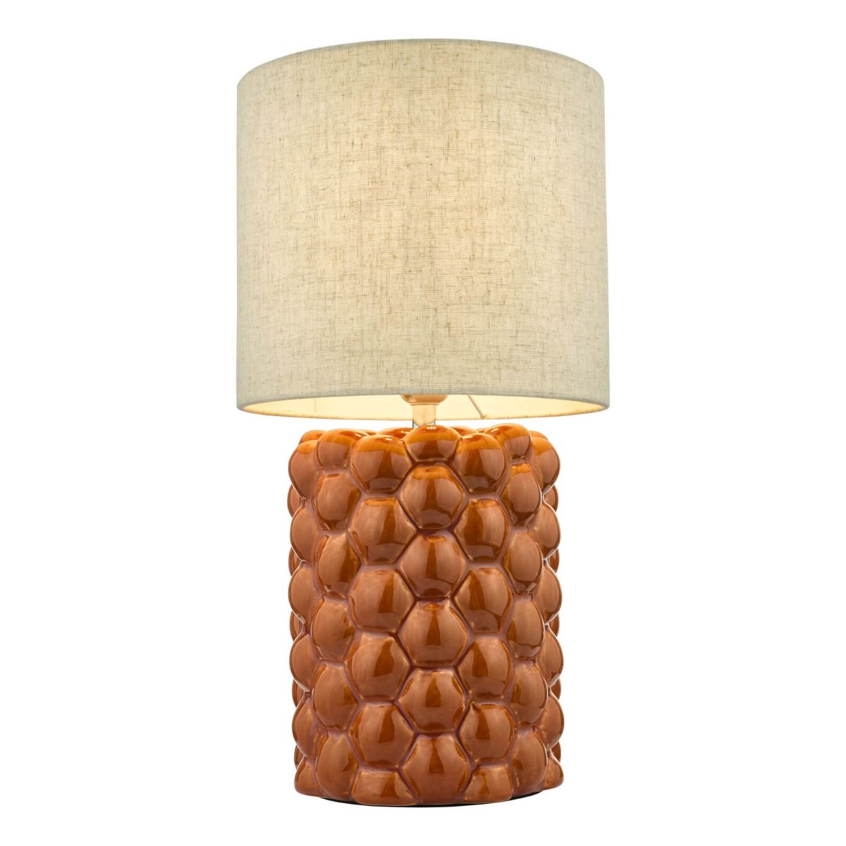 Jayden Natural Linen Drum Shade 25cm