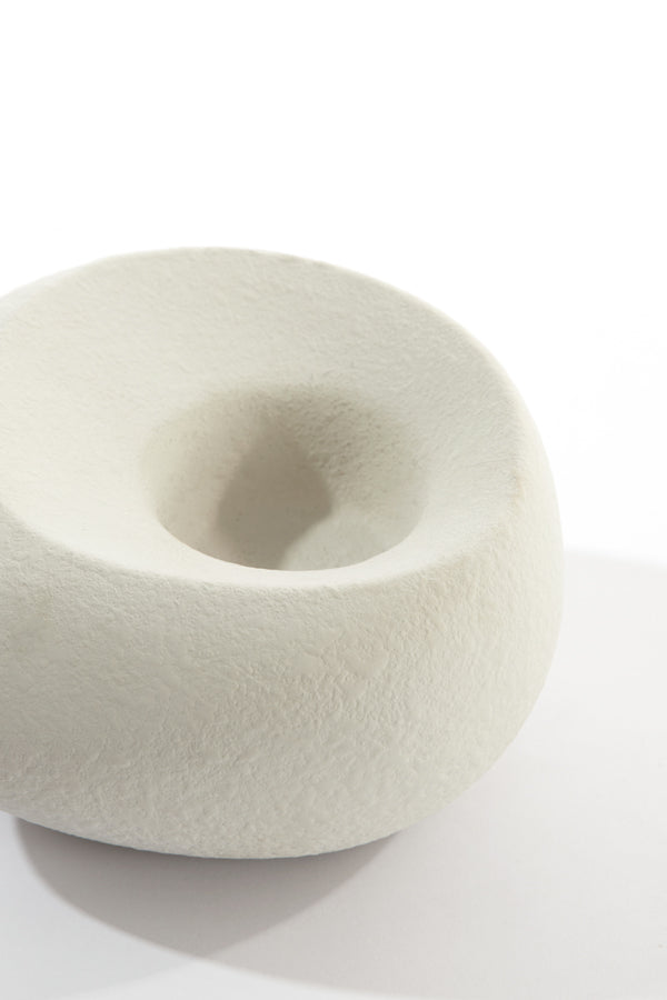 Cream Alka Ceramics Tealight Holder 16x16x9 cm