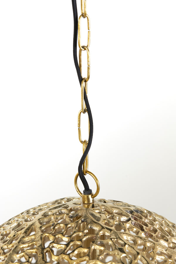 Golden Sinula Pendant Lamp Ø39x38 cm