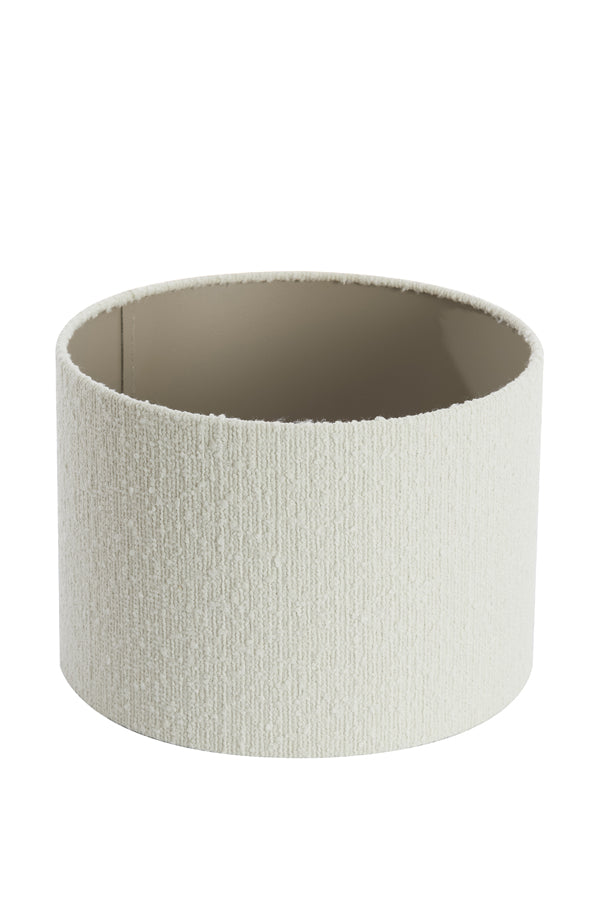 Chic Bolero White Cylinder Lampshade 30x30x21 cm