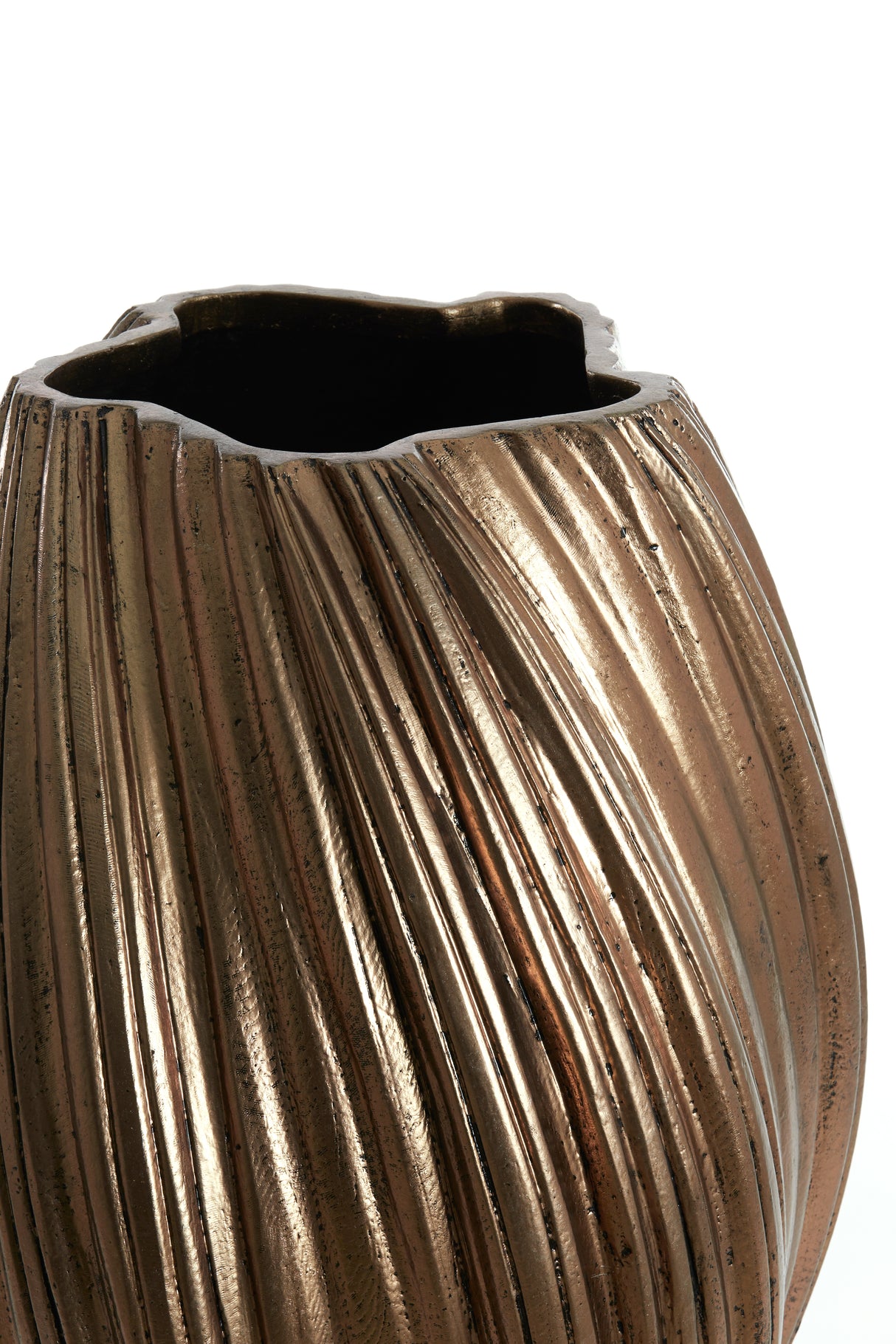 Antique Bronze Yatung Vase Deco Ø52x81 cm