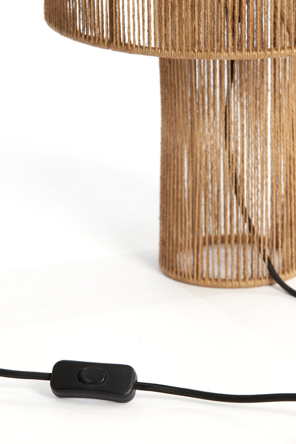 Natural Jute Lavatera Table Lamp Ø30x43 cm