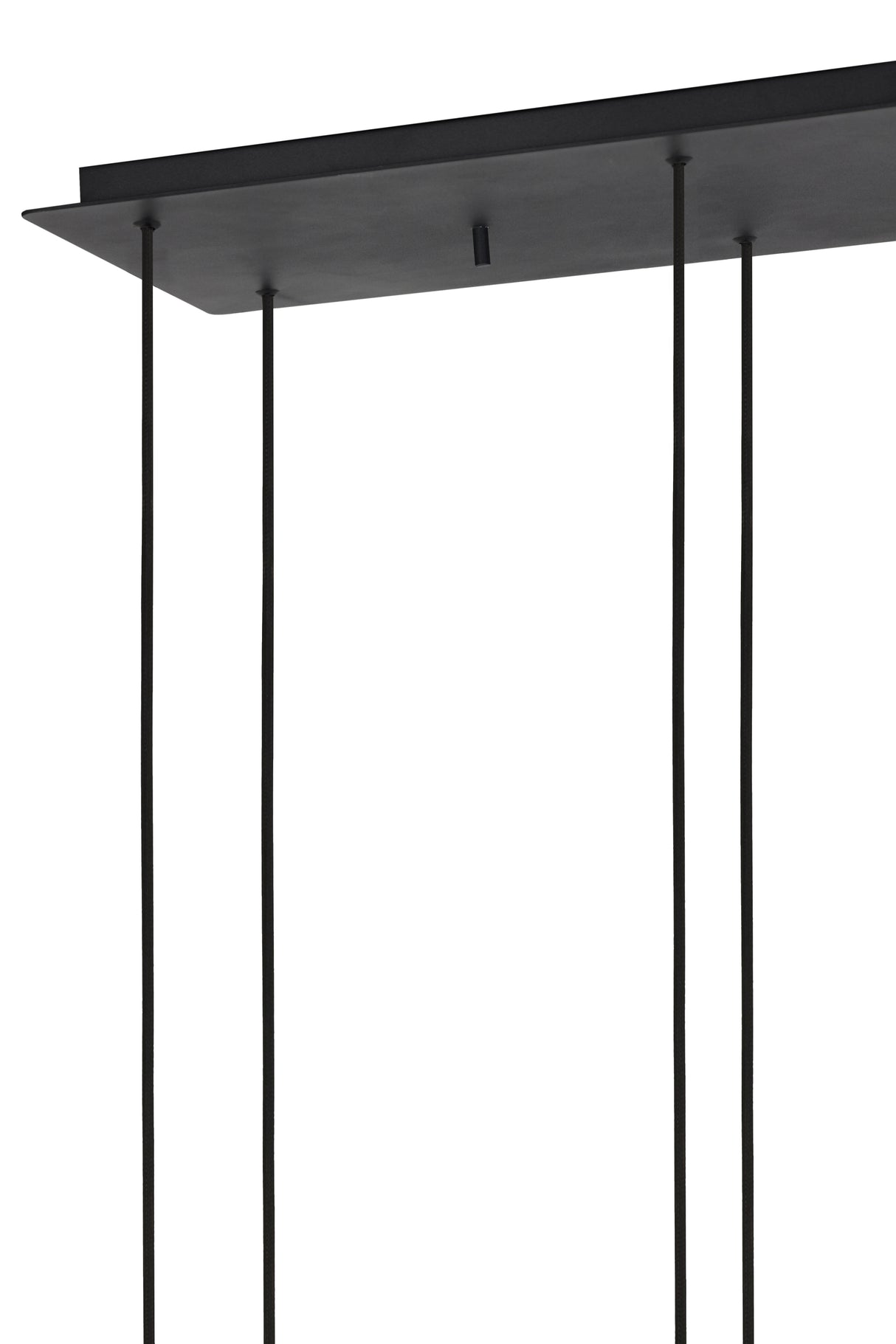 Elegant Mayson Chandelier 10-Light - Smoked Glass & Matte Black, 120x60x110 cm