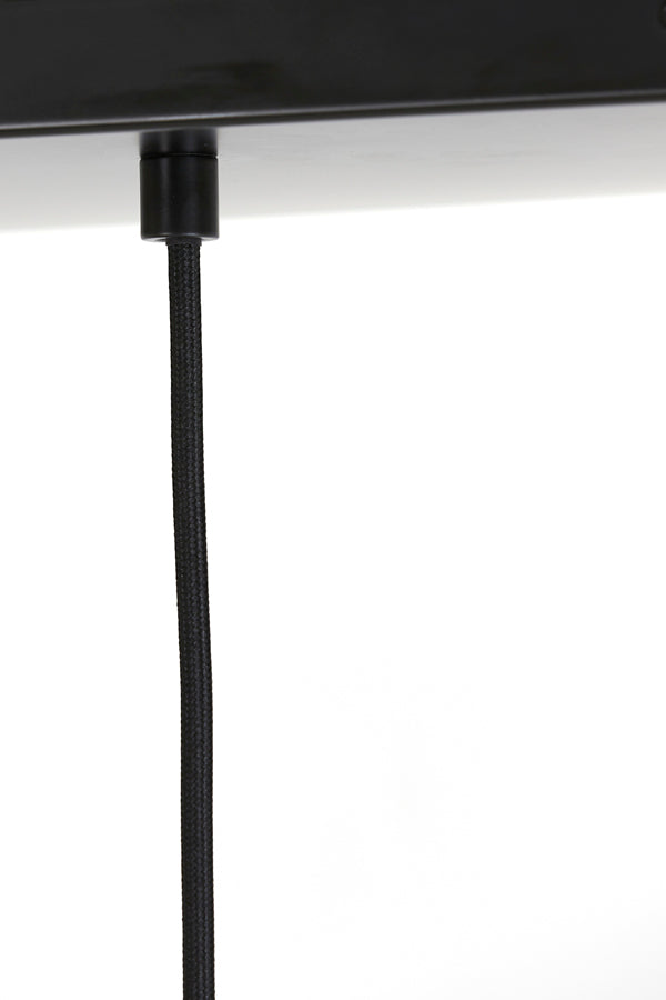 Contemporary 10-Light Pendant in Matte Black with Smoked Glass Orbs