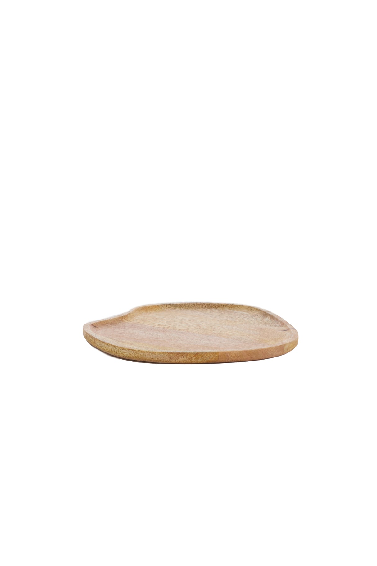 Mango Wood Cutting Board 24x23x1.5 cm - Natural Finish