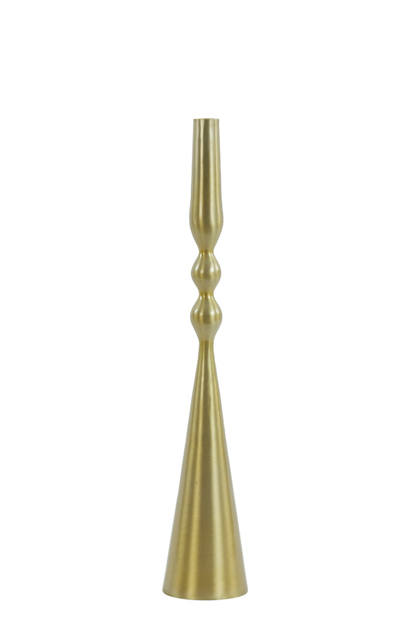 Tall Elegant Light Gold Candle Holder, 50cm