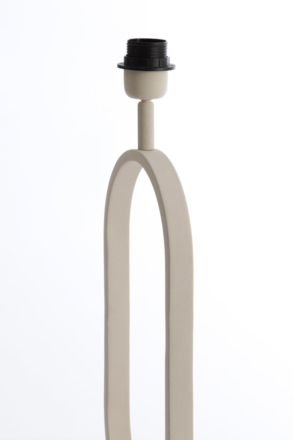 Elegant Jamiri Cream Lamp Base – 20x13x55 cm