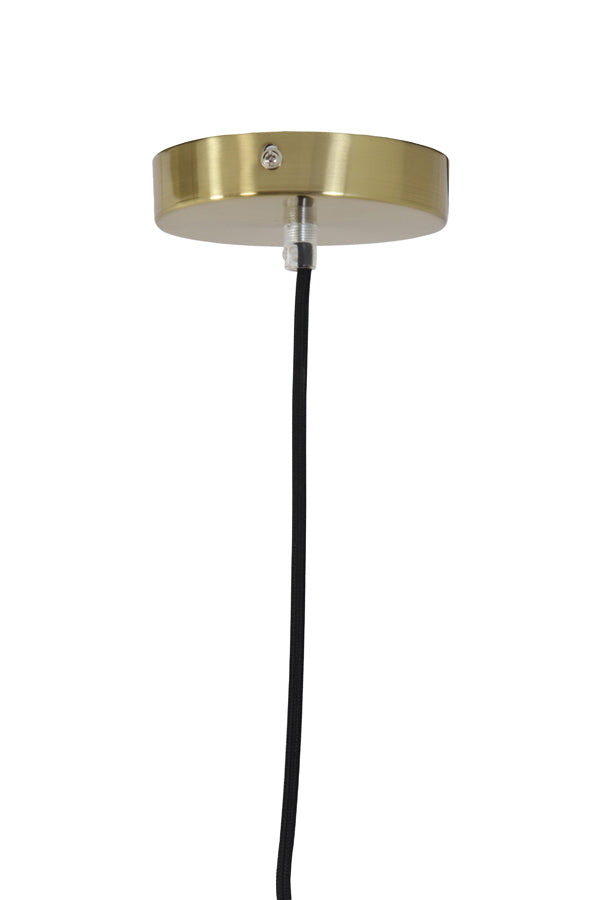 Elegant Magdala Pendant Lamp with Gold Accents – 30 cm