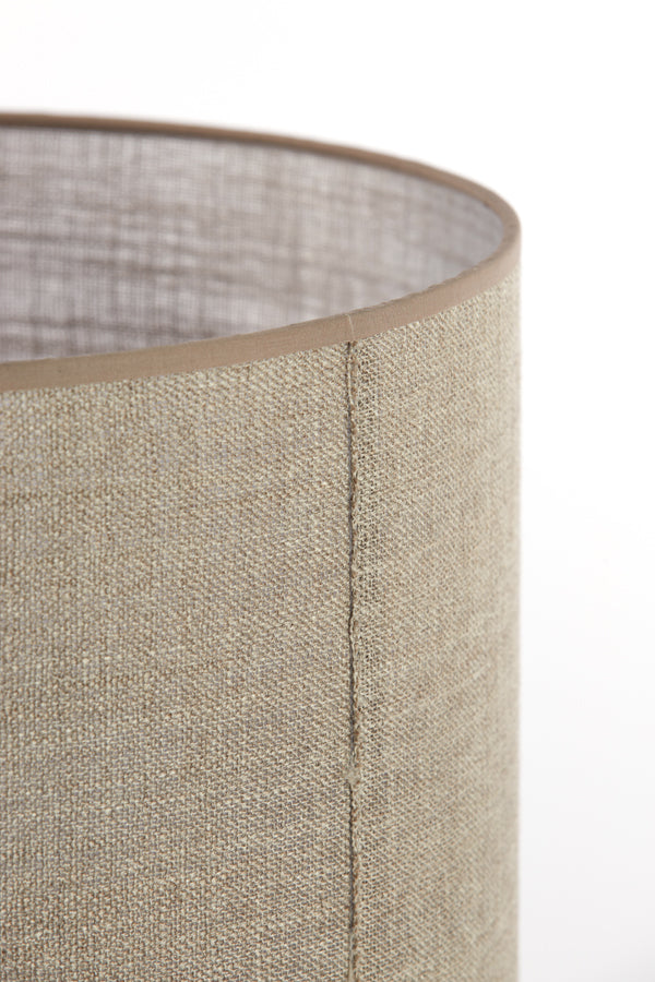 Elegant Beige Cylindrical Lampshade 40x40x30 cm