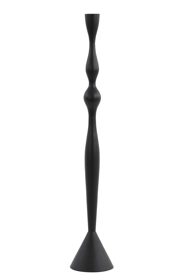 Elegant 60cm Black Matte Candle Stand - Paluno Design