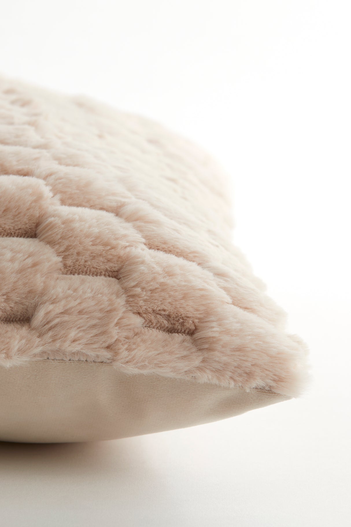 Velvet Beige Vienna Accent Cushion 45x45 cm