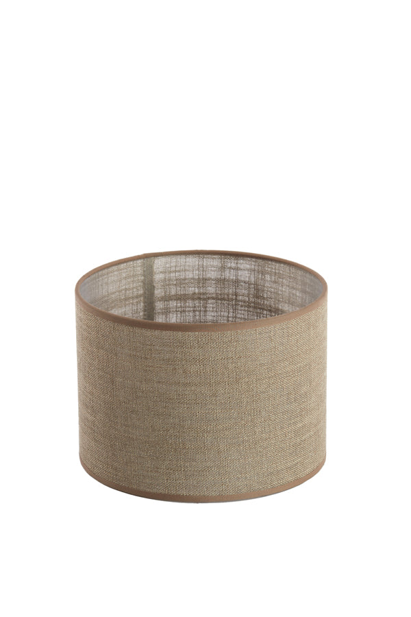 Beige Caden Cylindrical Lamp Shade 25x25x18 cm