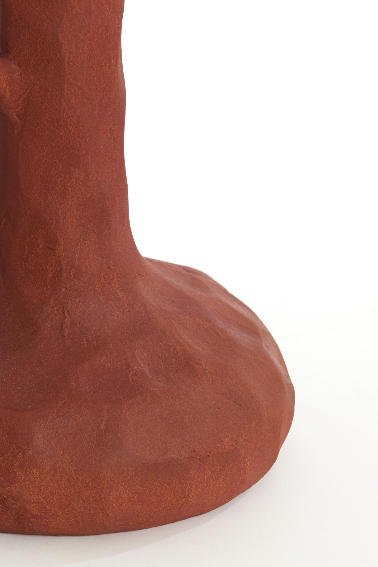 Terracotta Elegance: Cingoli Brick Red Decorative Vase Ø25x39 cm