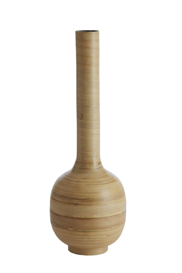 Elegant Bamboo Vase 20cm x 60cm - Natural Décor