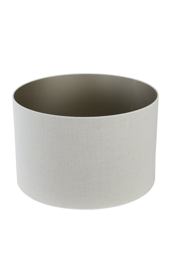 Eggshell White Savena Cylinder Shade - 60x60x43 cm