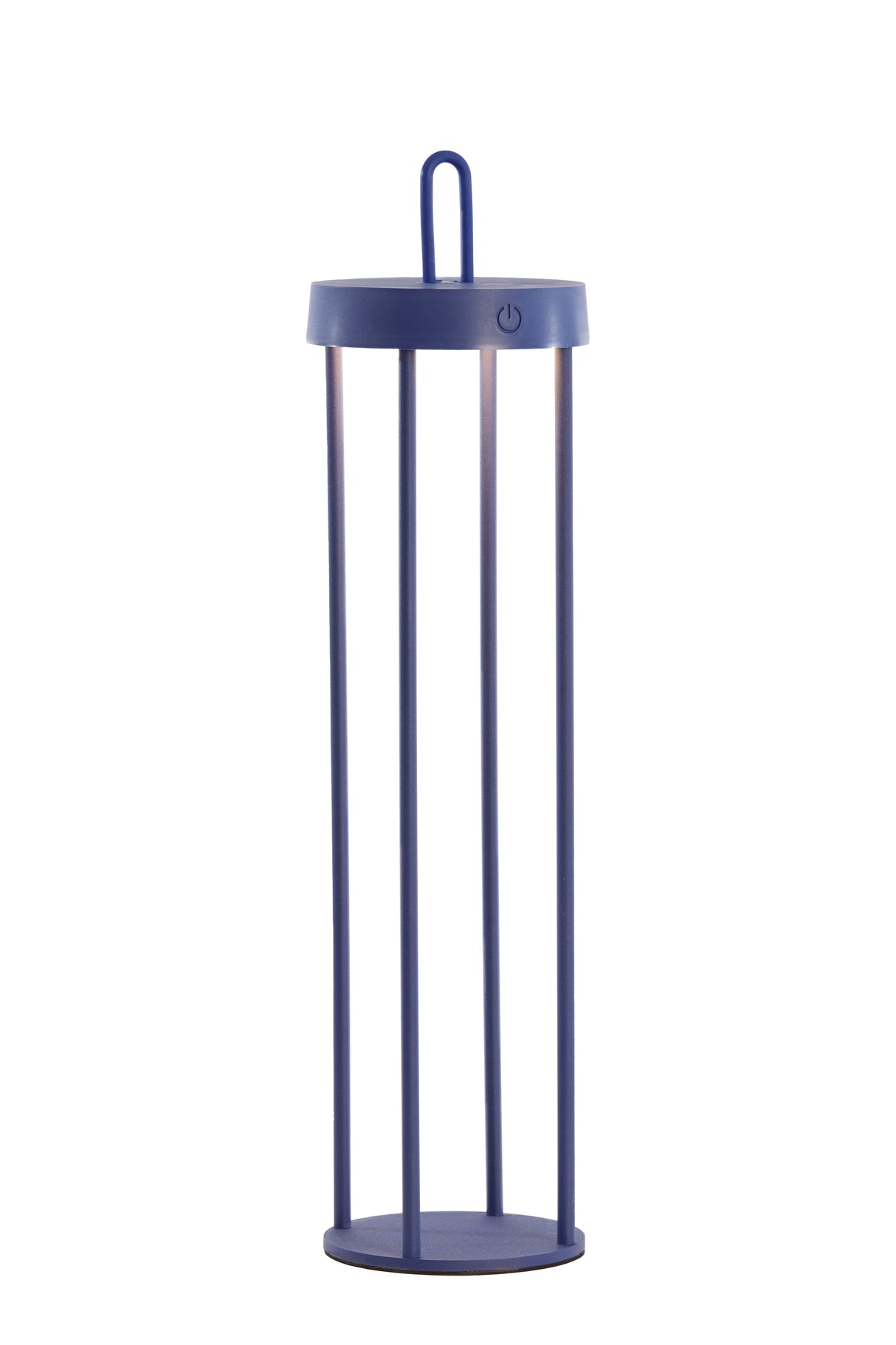 Contemporary LED Table Lamp in Cobalt Blue Design - 13 x 50 cm