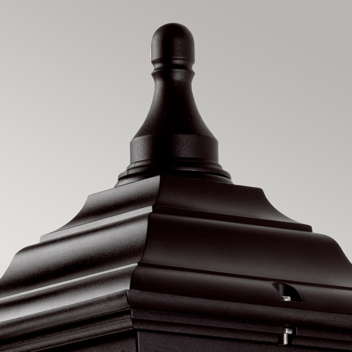 Sleek Black Coastal Wall Lantern