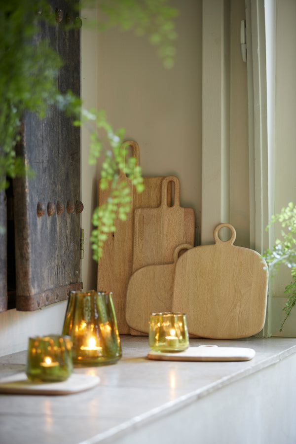 Wooden Cutting Board 28x23x1.5 cm Aveiro Natural Finish