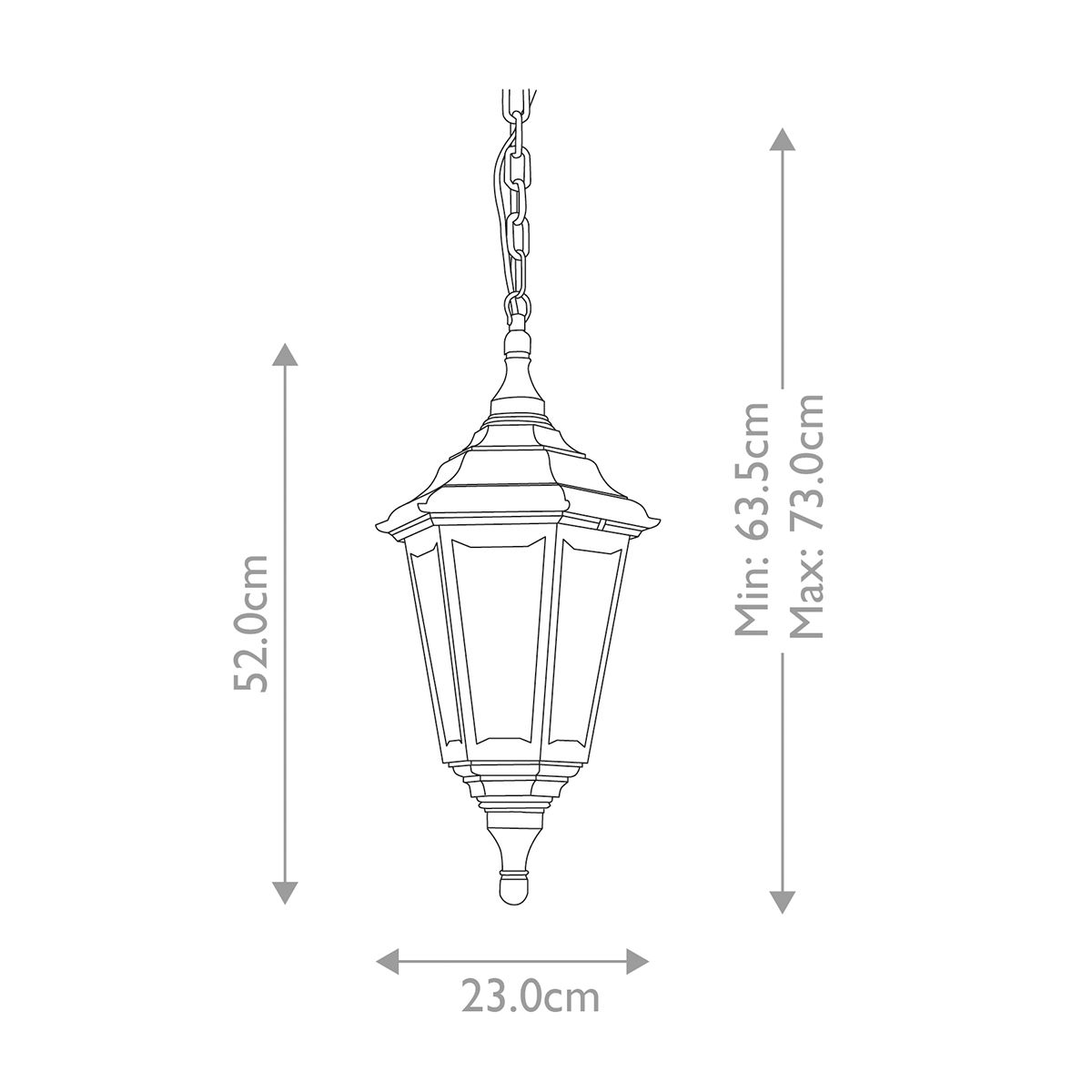 Kinsale Coastal Chain Lantern