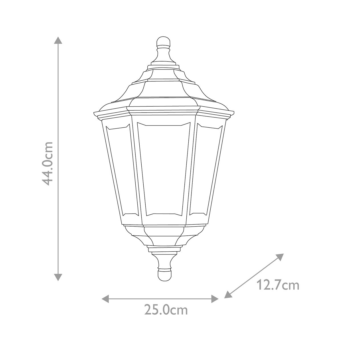 Kinsale Coastal Flush Lantern