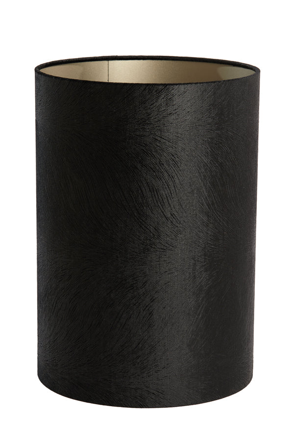 Lubis Black Shade Cylinder - Dimensions 30x30x42 cm