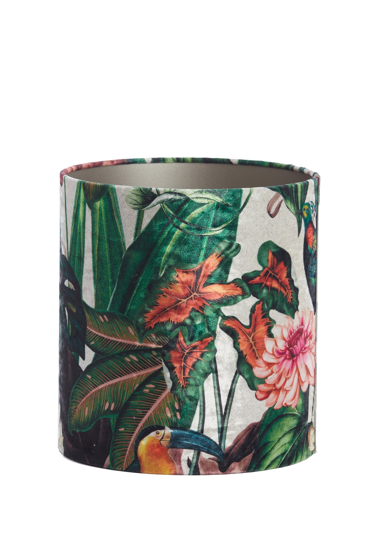 Emerald Dahlia Cylinder Shade 40x40x30 cm