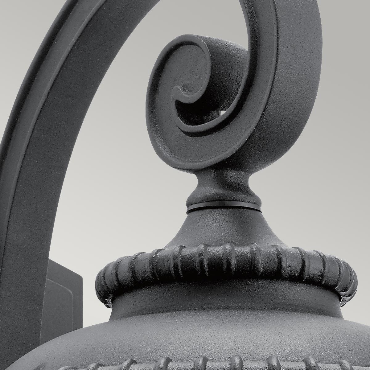 Admirals Cove Outdoor Wall Lantern in Textured Black Finish