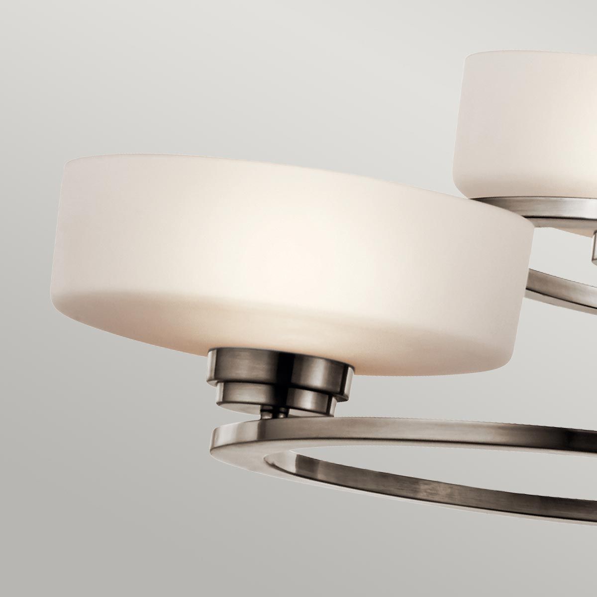 Aleeka Celestial Orbit Modern Nickel Chandelier