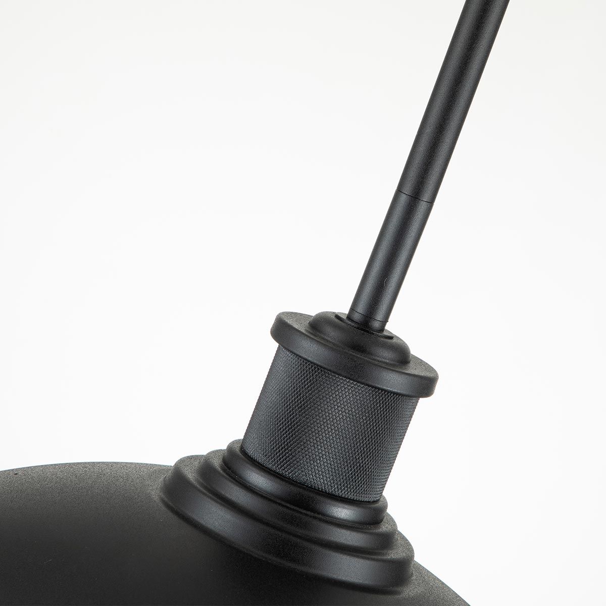 Allenbury Weather-Resistant Outdoor Pendant in Textured Black