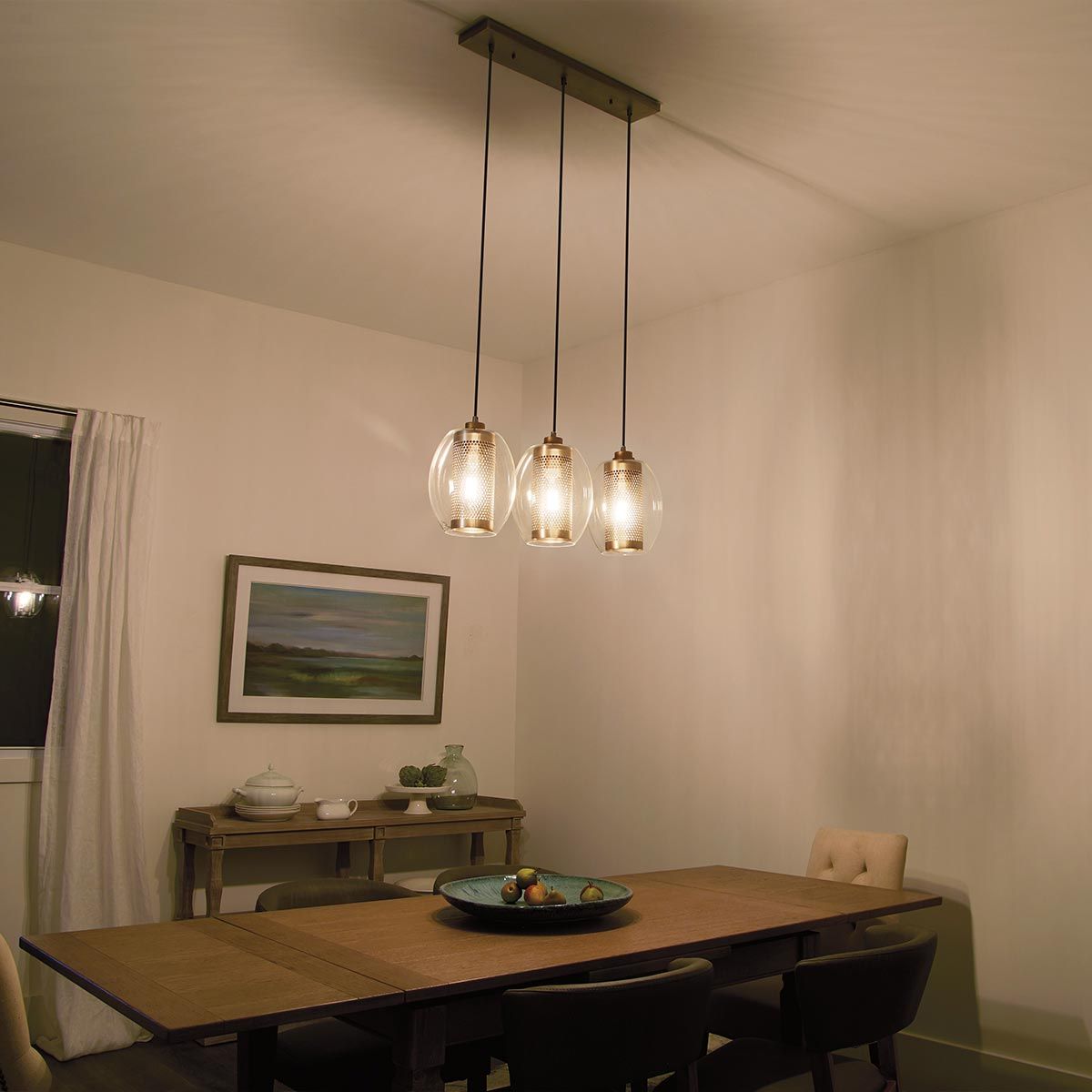 Vintage Industrial Asher Pendant Light in Antique Pewter