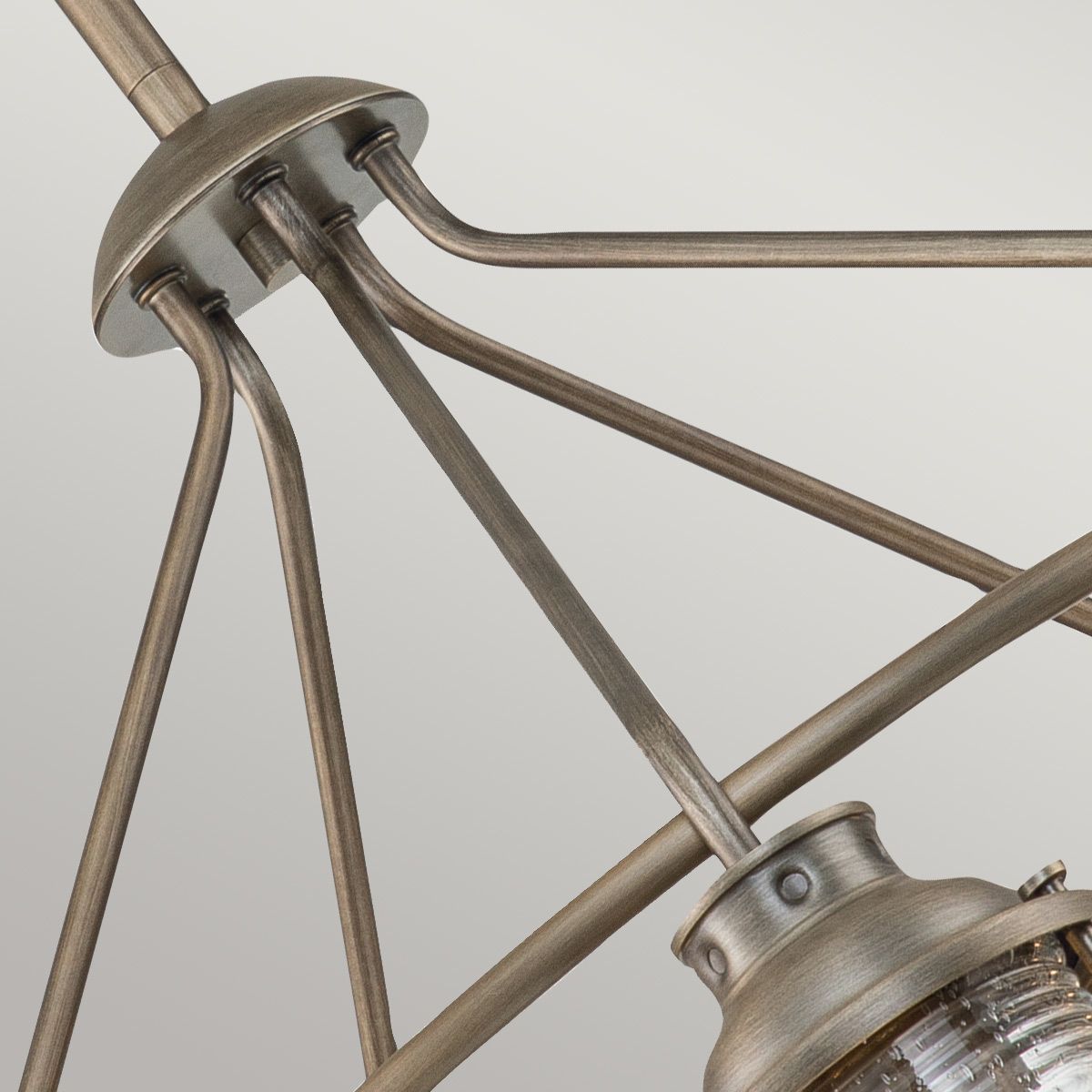 Ashland Bay 5-Light Burnished Bronze Outdoor Chandelier